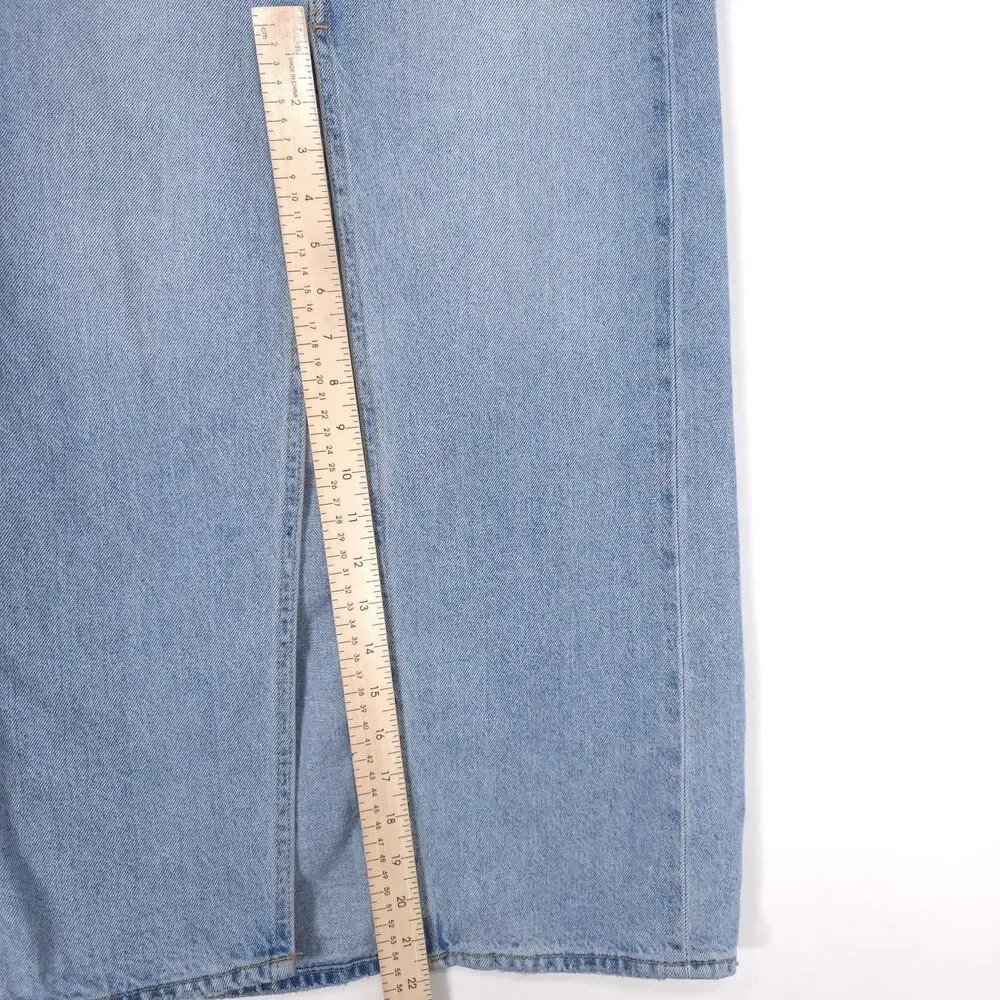 LEVIS PREMIUM Womens Denim Skirt Maxi W23 100% Cotton Casual A7512-0000 Big E